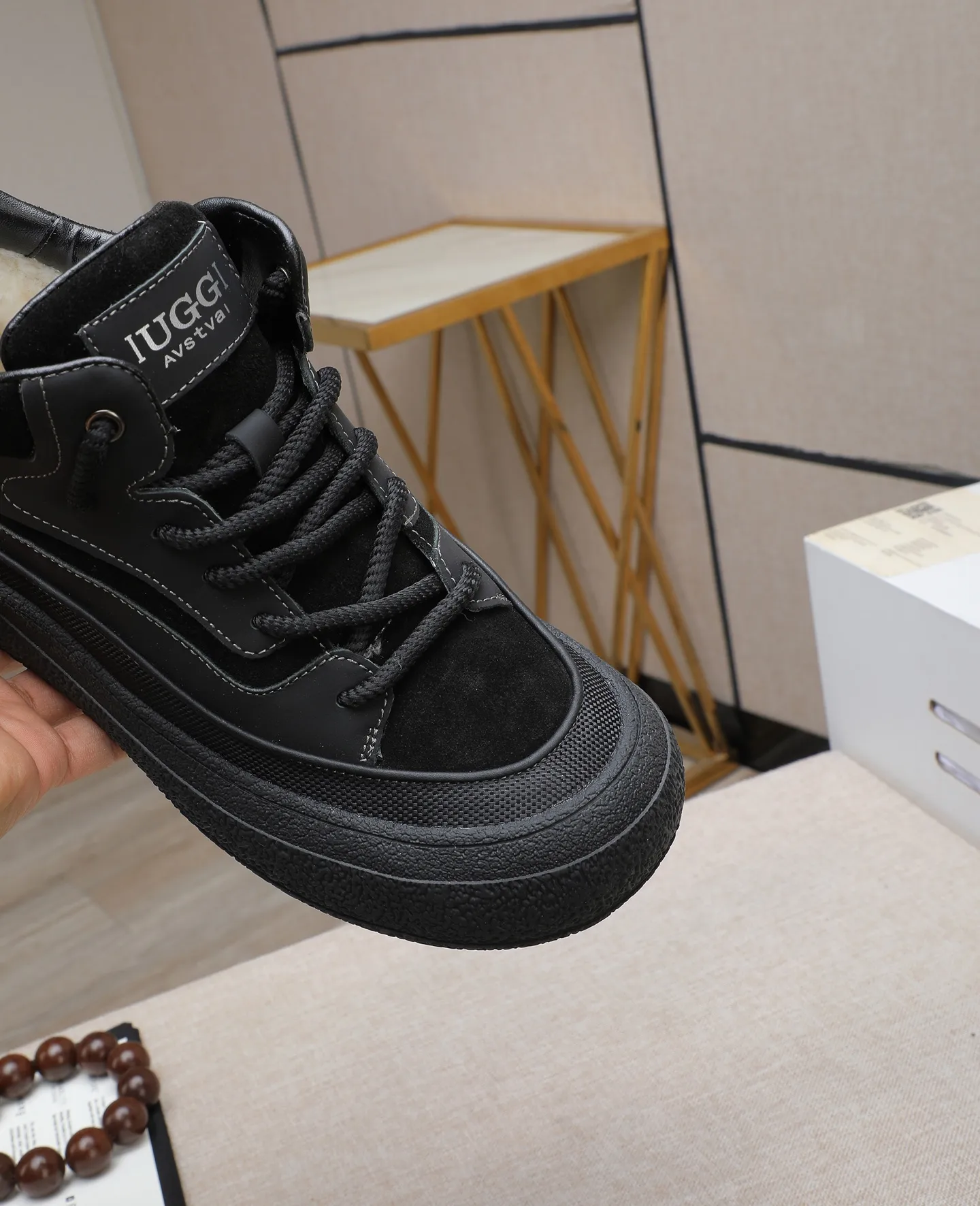 Men's shoes 💰660 IUGGI new retro presbyopia men's shoes, casual and versatile, full of high-end sense, fashionable, luxury and personalized style, joint style, retro presbyopia factor, full of handsome style, first layer suede cowhide, lining wool, rubber outsole, light and non-slip size: 39-44